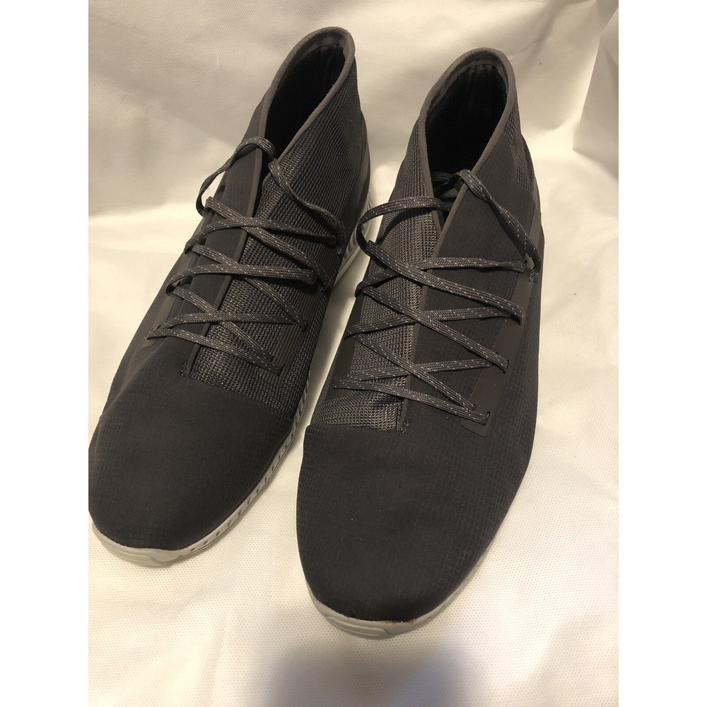 Under Armor Veloce Men's Mid Top Casual Shoes Size 14 Gray 1302495-101 Lace Up